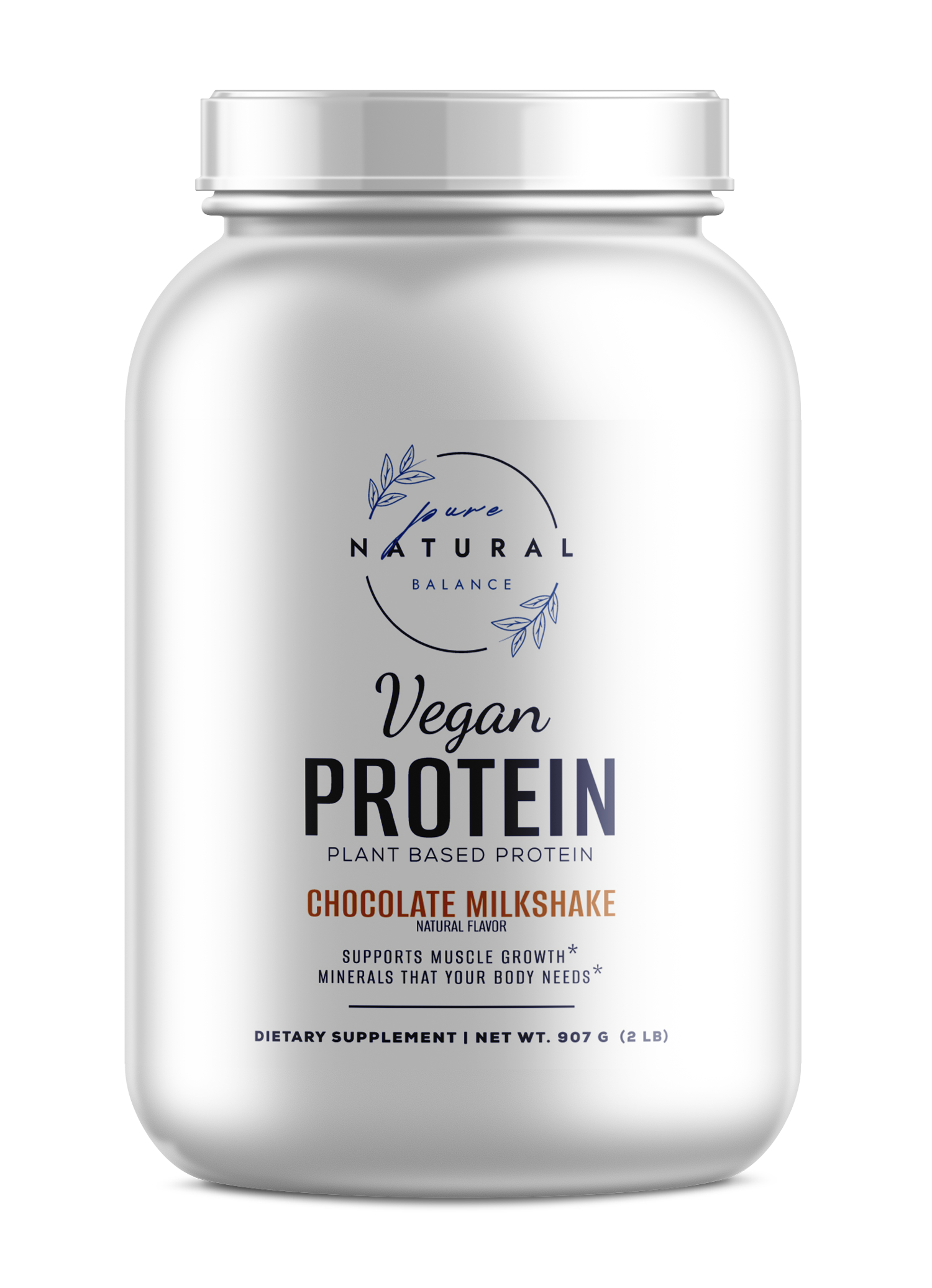 Vegan Protein (Chocolate Milkshake)-Pure Natural Balance