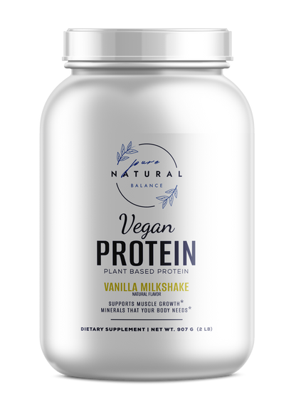 Vegan Protein (Vanilla Milkshake)-Pure Natural Balance