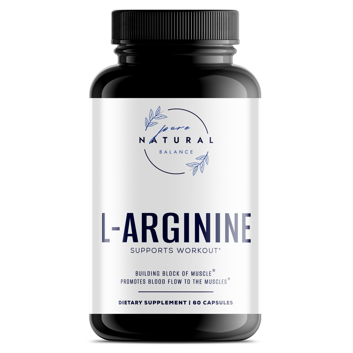 L-Arginine Capsules-Pure Natural Balance