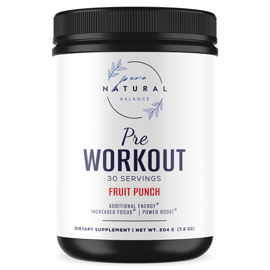 Pre Workout (Fruit Punch)-Pure Natural Balance