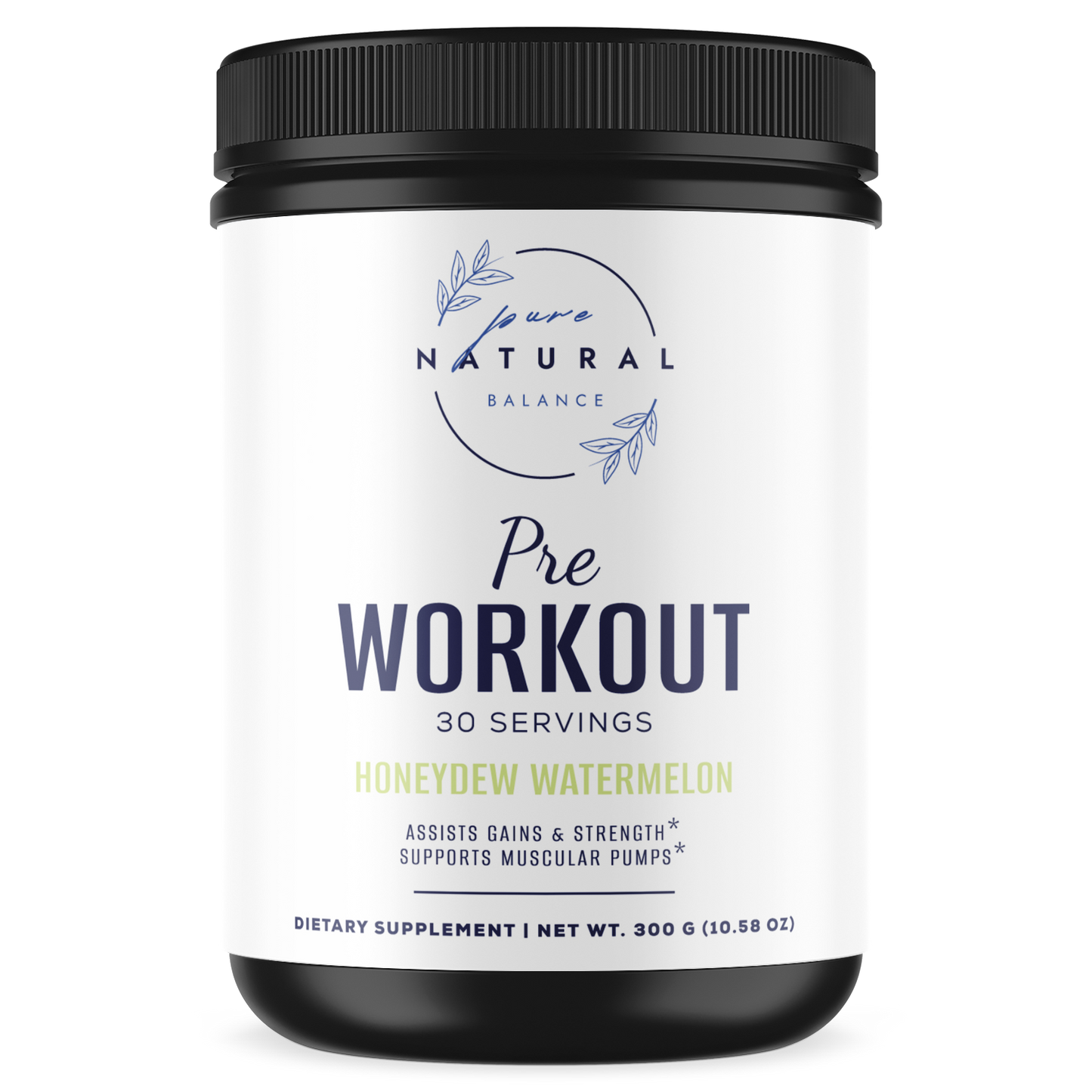 Pre-Workout (Honeydew Watermelon)-Pure Natural Balance