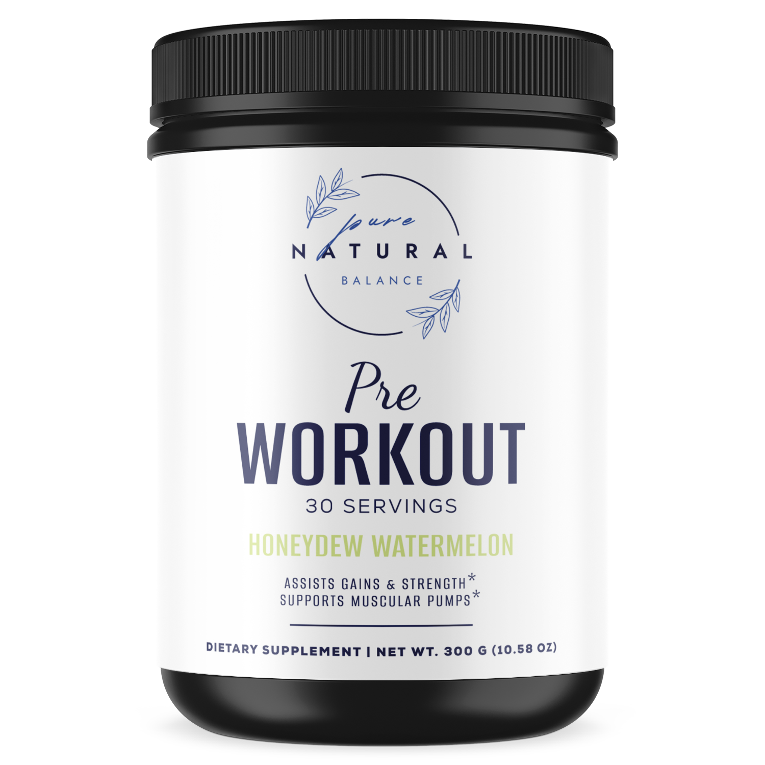 Pre-Workout (Honeydew Watermelon)-Pure Natural Balance