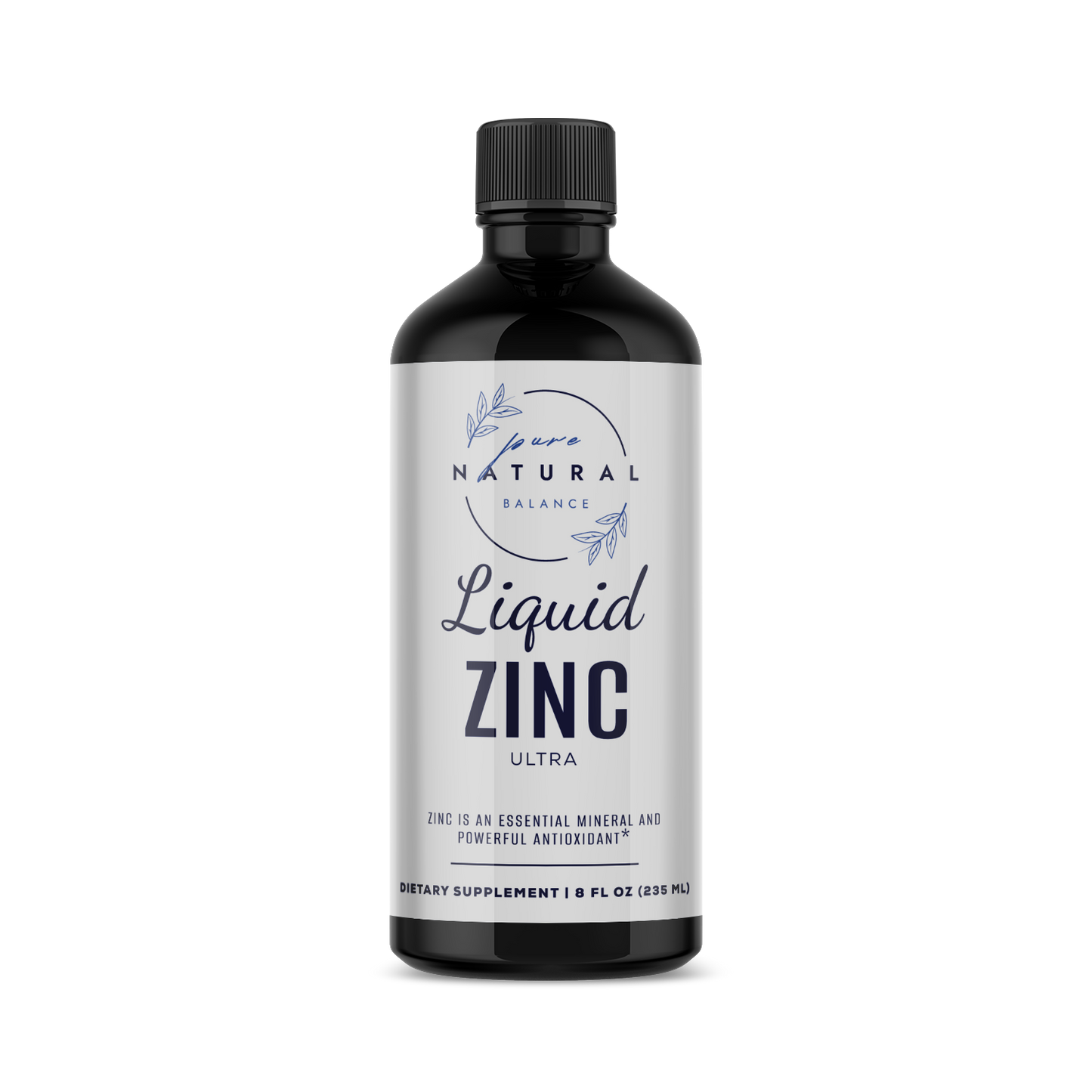 Liquid Zinc Ultra 8 fl oz-Pure Natural Balance