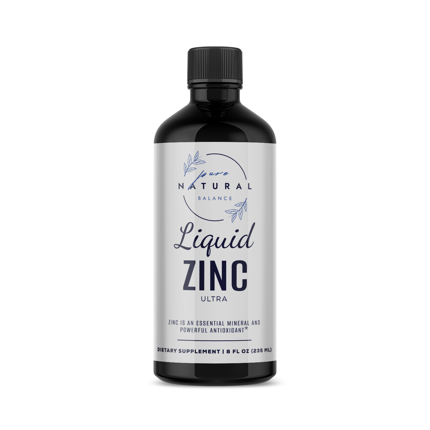 Liquid Zinc Ultra 8 fl oz-Pure Natural Balance