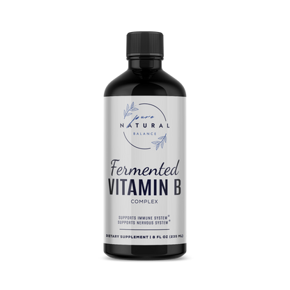 Fermented Vitamin B Complex -  8 fl oz-Pure Natural Balance