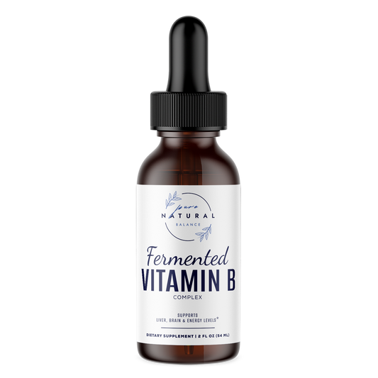 Fermented Vitamin B Complex - 2 fl oz-Pure Natural Balance