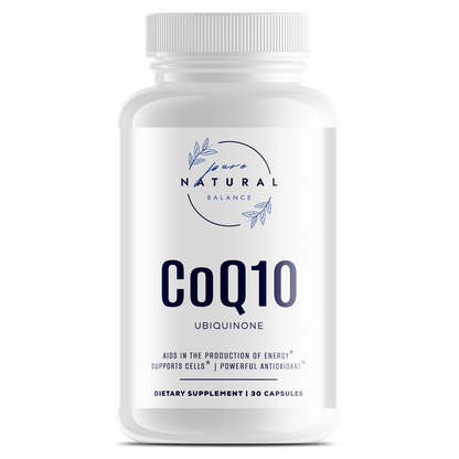 CoQ10 (Ubiquinone)-Pure Natural Balance