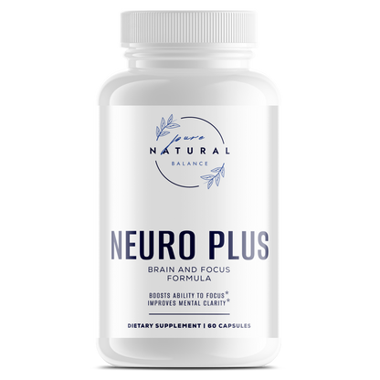 Neuro Plus Brain and Focus Formula-Pure Natural Balance