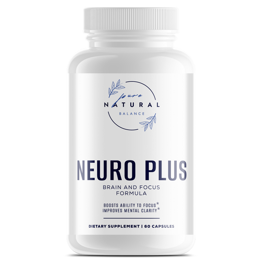 Neuro Plus Brain and Focus Formula-Pure Natural Balance