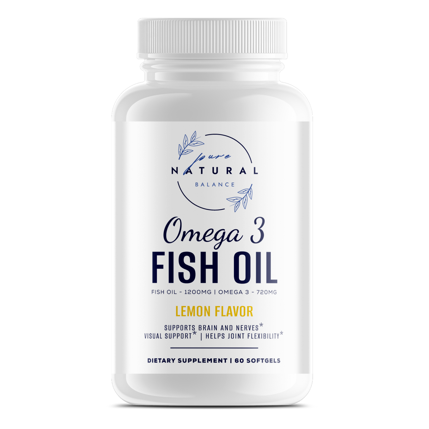 Omega 3 Fish Oil-Pure Natural Balance