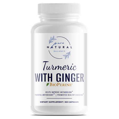 Turmeric w/Ginger-Pure Natural Balance