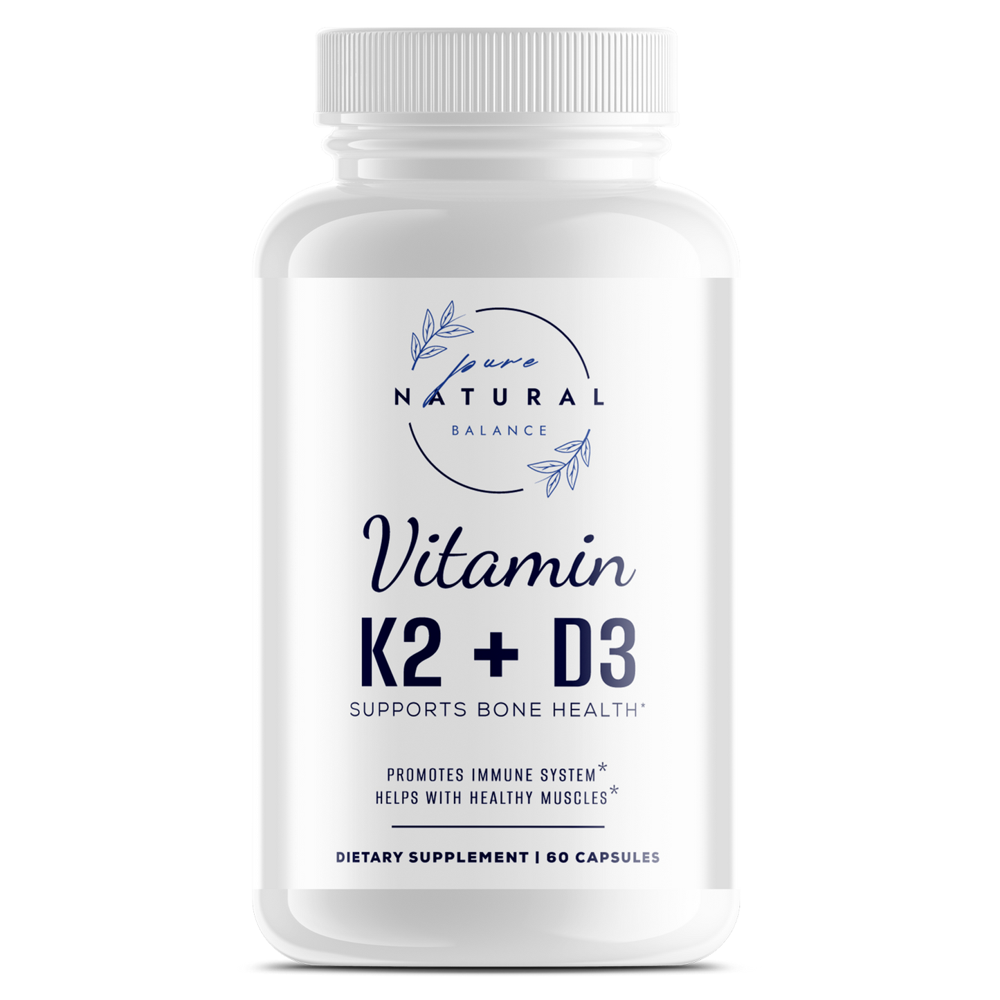 Vitamin K2+ D3-Pure Natural Balance