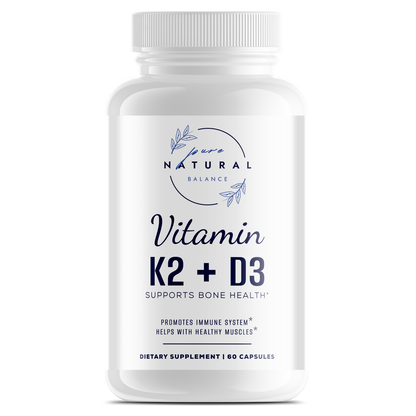 Vitamin K2+ D3-Pure Natural Balance