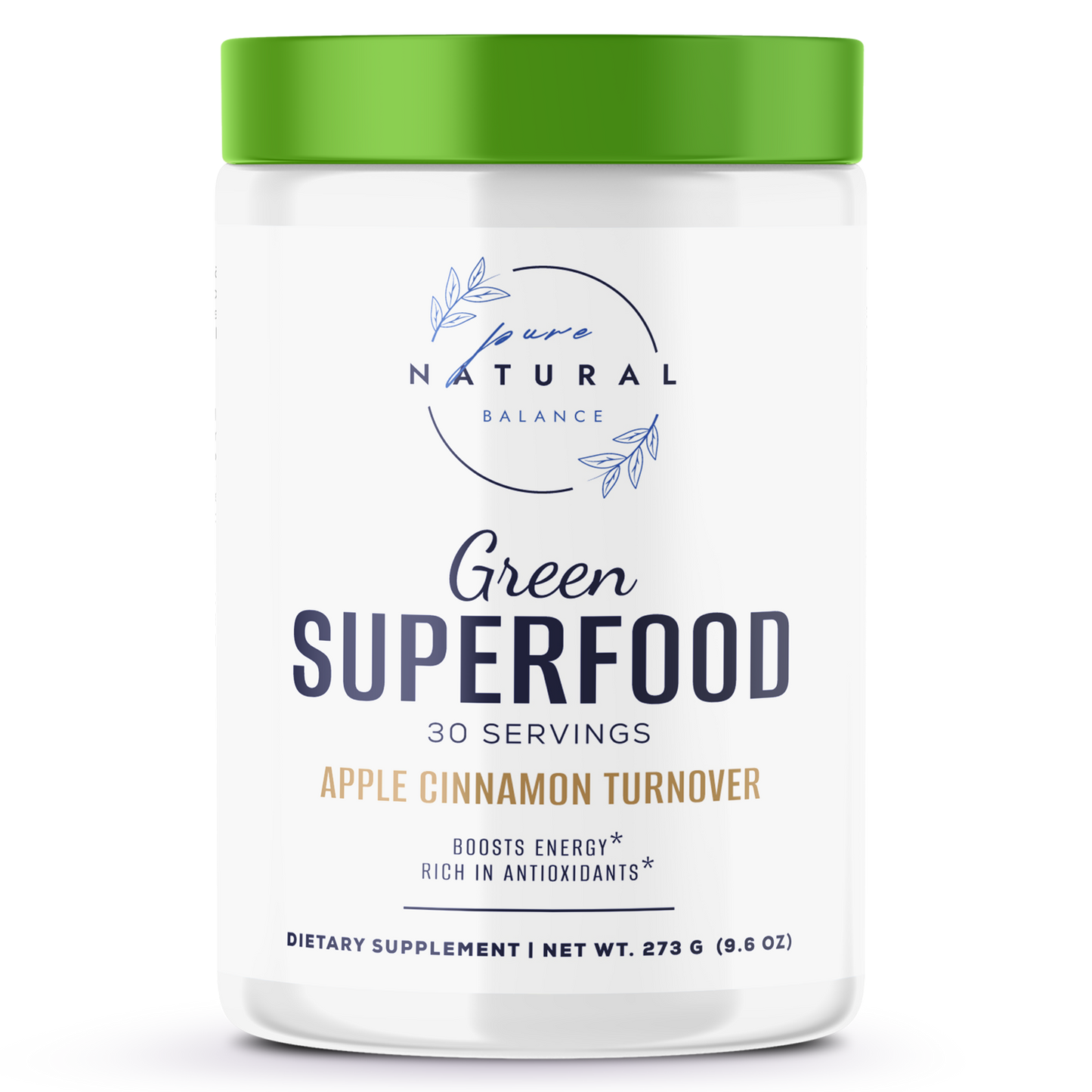 Green Superfood - Apple Cinnamon Turnover-Pure Natural Balance