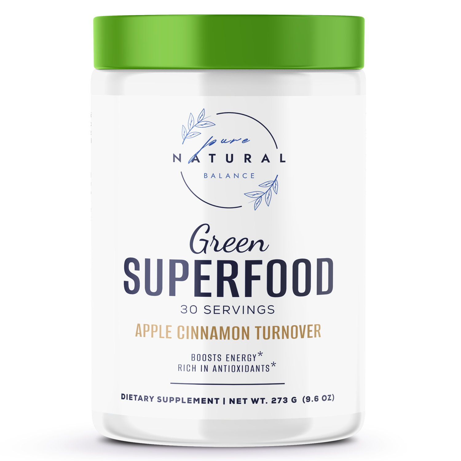 Green Superfood - Apple Cinnamon Turnover-Pure Natural Balance