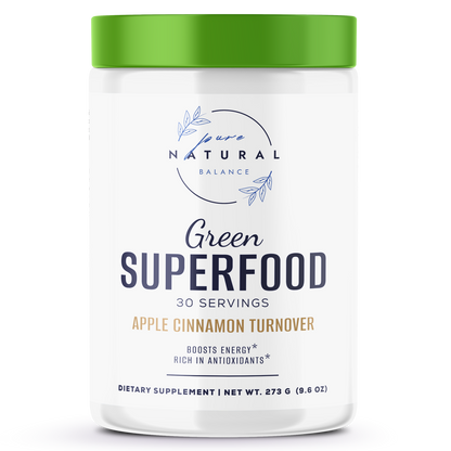 Green Superfood - Apple Cinnamon Turnover-Pure Natural Balance