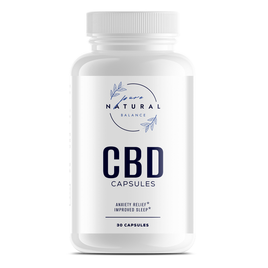 CBD Capsules - 300mg (30 capsules)-Pure Natural Balance