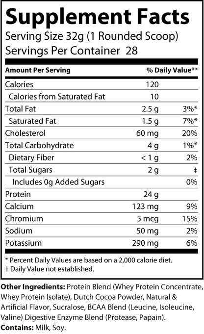 Whey Protein (Chocolate Milkshake)-Pure Natural Balance