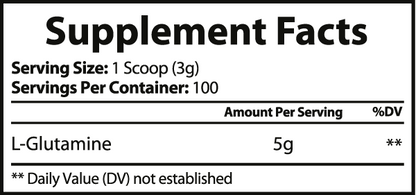 Glutamine-Pure Natural Balance