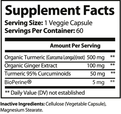 Turmeric w/Ginger-Pure Natural Balance