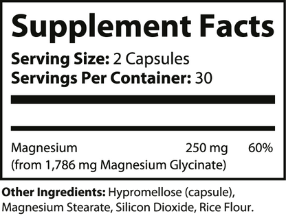 Magnesium Glycinate-Pure Natural Balance