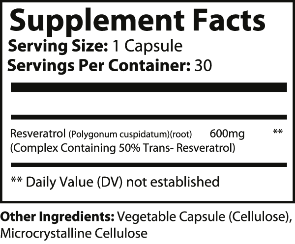 Resveratrol-Pure Natural Balance