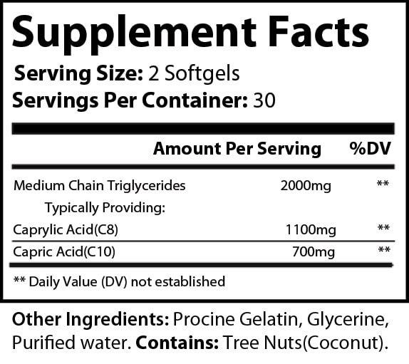 MCT Oil-Pure Natural Balance